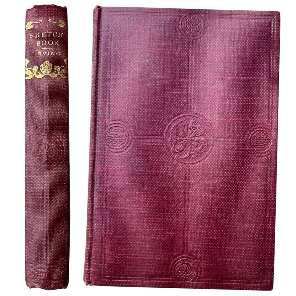 Sketch Book Vintage Hardcover by Washington Irving